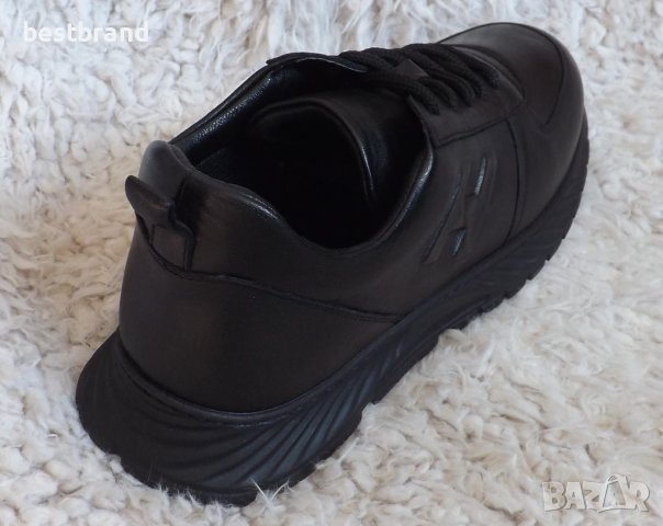 Маратонки, черни, естествена кожа, код 541/ББ1/69, снимка 6 - Спортно елегантни обувки - 37470035