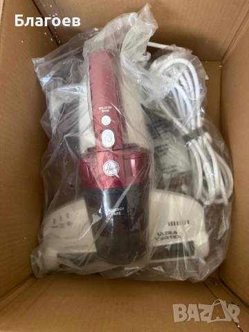 Нова антибактериална UV прахосмукачка за акари Hoover MBC500UV Vortex, снимка 2 - Прахосмукачки - 53205719