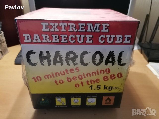 Кубче дървени въглища , снимка 4 - Барбекюта - 43023103
