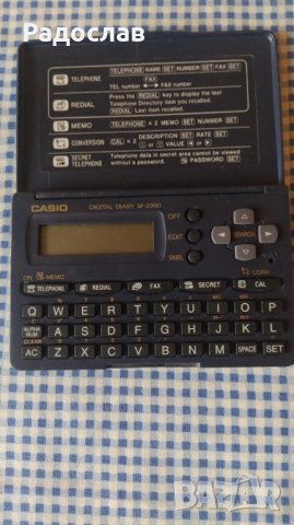 органайзер CASIO, снимка 3 - Друга електроника - 43152416
