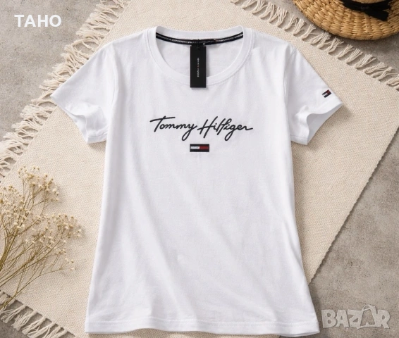 Дамска памучна тениска