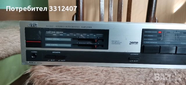 JVC A-GX2, снимка 2 - Ресийвъри, усилватели, смесителни пултове - 52973632