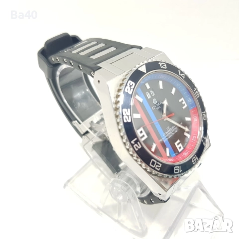 Швейцарски Cyma Ice Aquamare Star Professional Diver, 200m сапфир 43mm, снимка 4 - Мъжки - 51474433