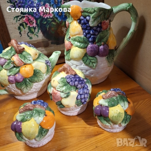 Нов комплект керамичен, снимка 7 - Сервизи - 52496597