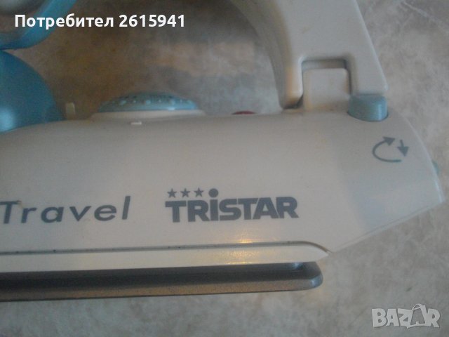 Мини Ютия-Туристическа-700 Вата-Отлична-85х150мм-TRISTAR ST-8062, снимка 4 - Ютии - 38547290