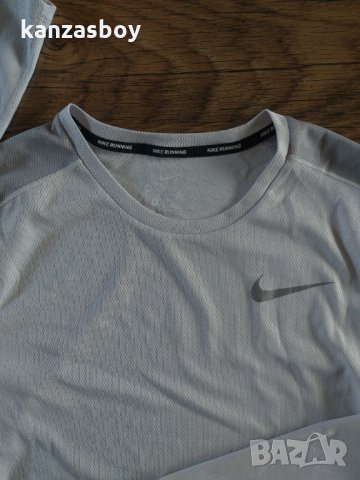 NIKE Breathe Running Reflective Dri-Fit - страхотна мъжка блуза, снимка 3 - Блузи - 34686436