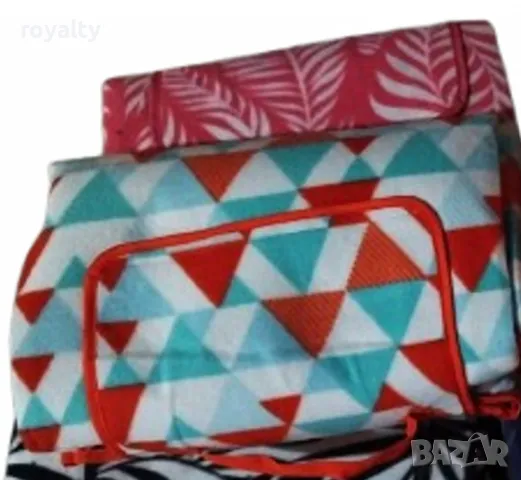 Супер удобно одеяло за пикник в различни цветове и шарки