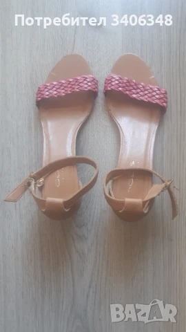 Сандали,естествена кожа, номер 38., снимка 2 - Сандали - 50720155