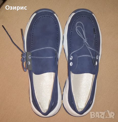 ПРОЛЕТНО-ЕСЕННИ дамски мокасини тип маратонки - №38-39 - стелка 24 см., снимка 2 - Маратонки - 42947593