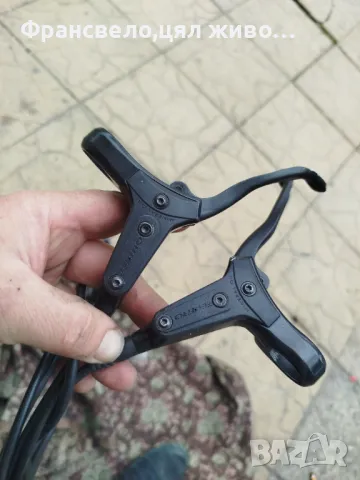 Хидравлични спирачки за велосипед колело tektro , дължина 90 на 156, снимка 1