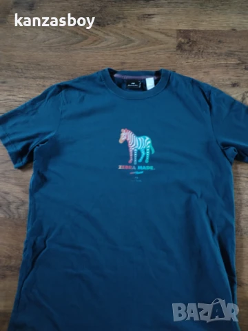 paul smith zebra - страхотна мъжка тениска S, снимка 6 - Тениски - 51417326