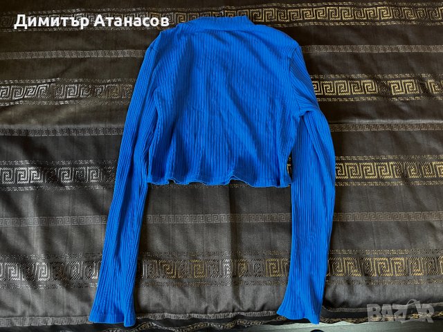 Дамски пуловер къс, снимка 3 - Блузи с дълъг ръкав и пуловери - 43007157