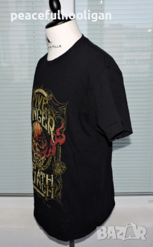  Метъл Тениска  Five Finger Death Punch размер L, снимка 7 - Тениски - 53572272