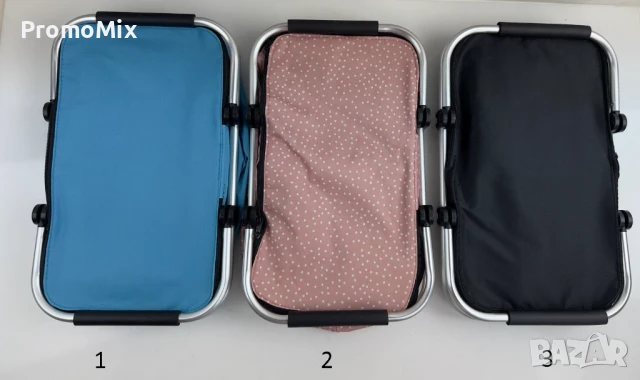 Термо чанта с 2 броя охлаждащи елемента Faltbarer Thermo-Einkaufskorb Сгъваема пазарска кошница за п, снимка 5 - Хладилни чанти - 49737728