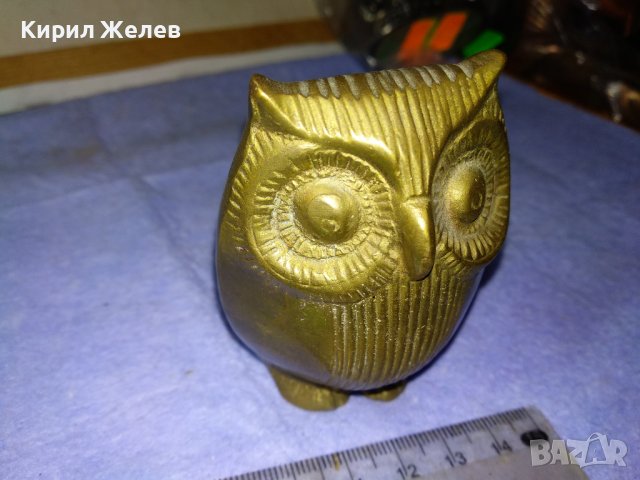 МАСИВНА БРОНЗОВА ФИГУРКА СТАТУЕТКА на БУХАЛЧЕ За ДОМАШНА УКРАСА КОЛЕКЦИЯ 41395, снимка 8 - Колекции - 43887945