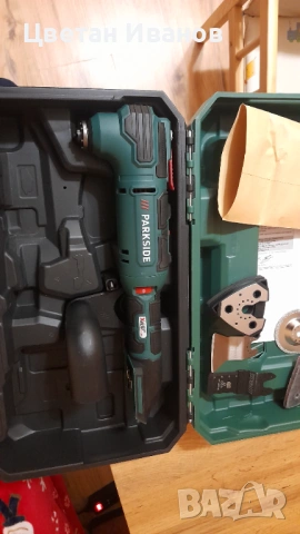 Акумолаторен Мултитул Parkside 20v, снимка 2 - Диамантени и режещи инструменти - 53239024