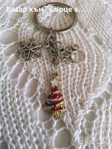 Коледни гривни, игли, ключодържатели, колиета, обици, снимка 6 - Колиета, медальони, синджири - 43095778
