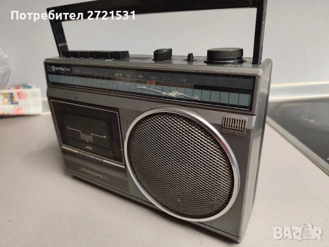 Радио касетофон Hitachi TRK-510e, снимка 4 - Радиокасетофони, транзистори - 53405446