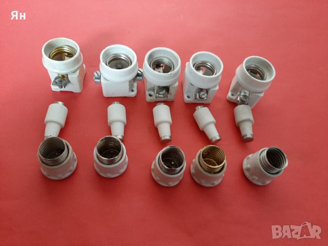  Предпазители Бушони с Порцеланова Основа-25А-5бр , снимка 2 - Ключове, контакти, щепсели - 32562339