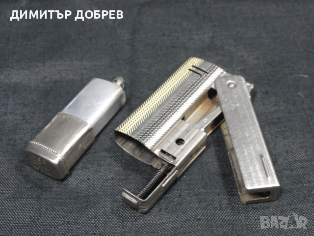 СТАРА РЕТРО БЕНЗИНОВА ЗАПАЛКА IMCO STREAMLINE 6800 AUSTRIA, снимка 7 - Антикварни и старинни предмети - 53476619