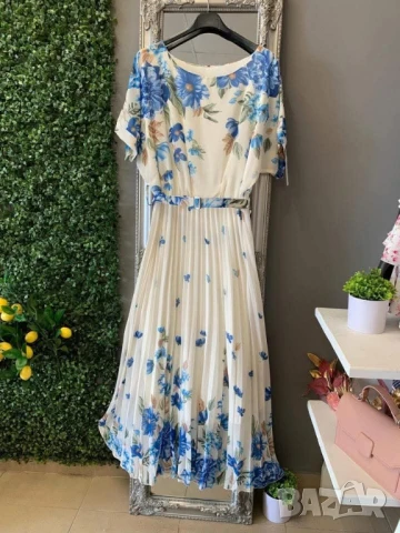 флорални рокли, снимка 2 - Рокли - 51071886