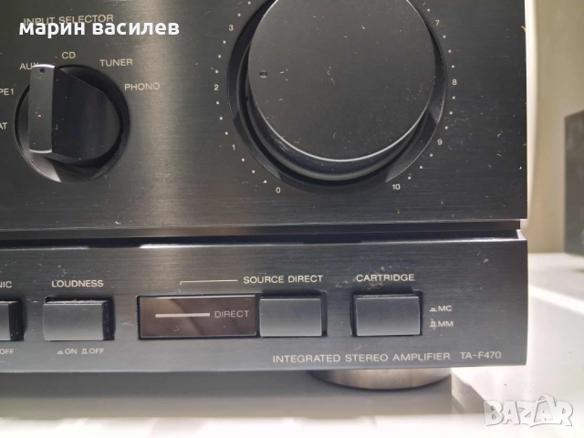 усилвател sony ta f 470, снимка 3 - Ресийвъри, усилватели, смесителни пултове - 52471629