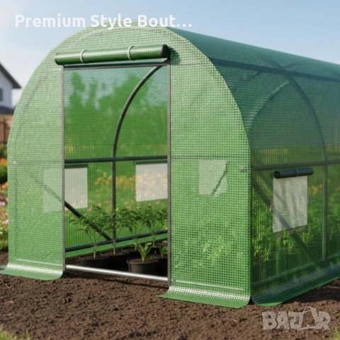 Компактна оранжерия - професионална защита и идеални условия за вашите култури - 3 х 2 х 2м, снимка 2 - Други стоки за дома - 53592812