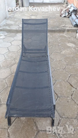 метален шезлонг на пет нива, снимка 3 - Други стоки за дома - 51330961