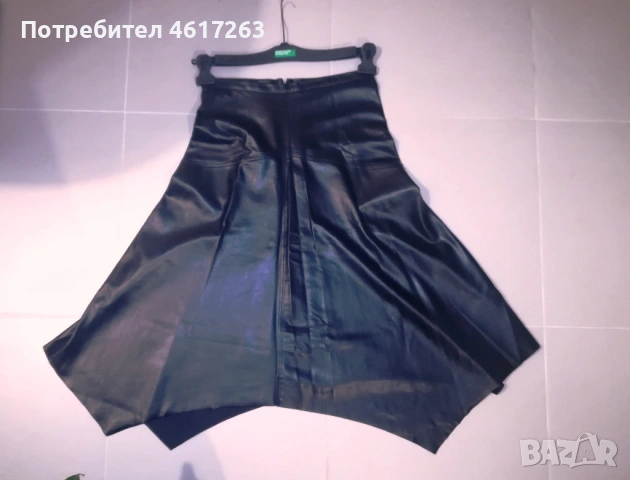 Дамска пола от изкуствена кожа - 38, М, снимка 8 - Поли - 53035867