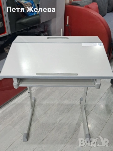 Бюро/чин с метални крака,регулиране-Австрия , снимка 2 - Бюра - 53128336