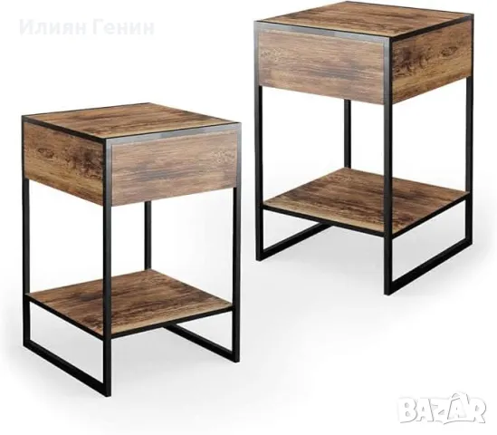 Комплект от 2 бр нощни шкафчета