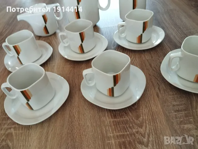 Сервиз за чай   15 части, снимка 2 - Сервизи - 49756379