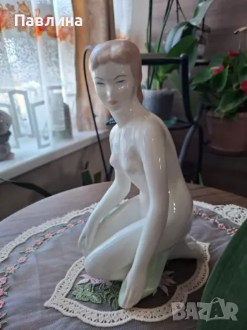 Унгарска порцеланова фигура, снимка 5 - Декорация за дома - 49084057