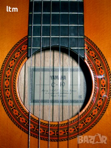 Класическа китара Ямаха С40, снимка 2 - Китари - 43070533