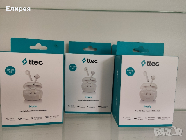 Нови безжични слушалки Ttec Mode, снимка 3 - Безжични слушалки - 44895124
