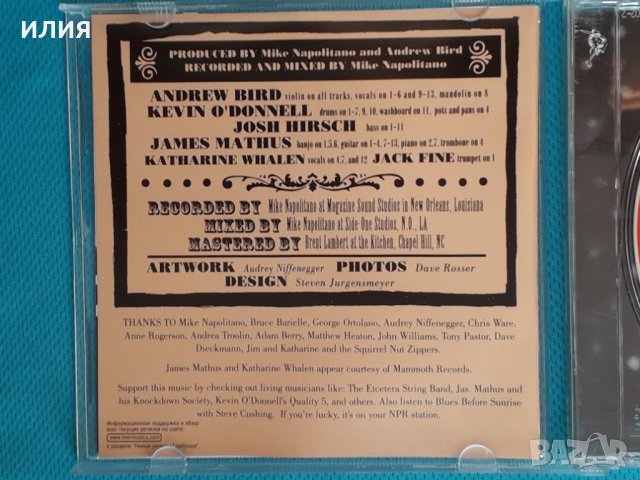 Andrew Bird's Bowl Of Fire – 1998 - Thrills(Dixieland), снимка 3 - CD дискове - 43838254