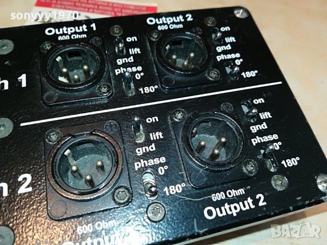 TEQSAS TX2-LINE SPLITBOX-ВНОС SWISS 2205221931, снимка 8 - Ресийвъри, усилватели, смесителни пултове - 36843107