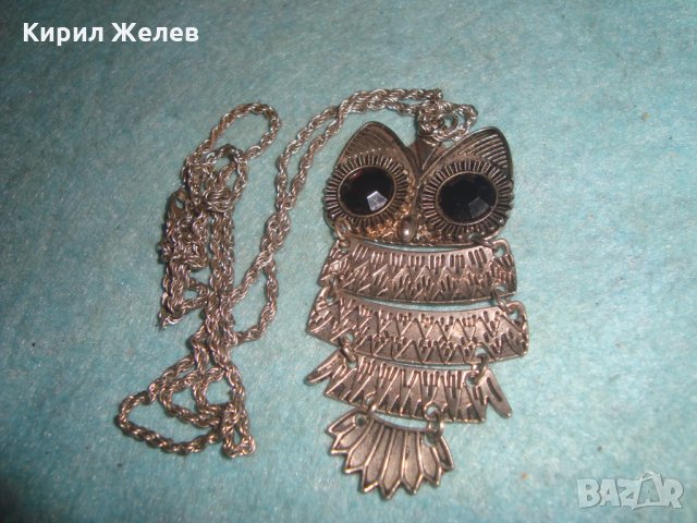 ВИНТИДЖ ФИГУРАЛЕН АРТ МОДЕН МЕДАЛЬОН - БУХАЛЧЕ с КРАСИВА ЗДРАВА ВЕРИЖКА 74331, снимка 2 - Колиета, медальони, синджири - 35364247