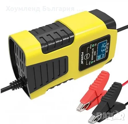 Smart зарядно за акумулаторни батерии, за кола, камион и мотор 6/12V, снимка 2 - Други инструменти - 48770238