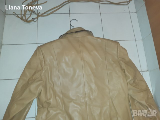 ДЪЛГО КОЖЕНО МАНТО, снимка 8 - Палта, манта - 33245116