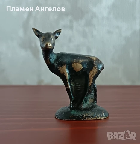 Антична бронзова фигурка-елен