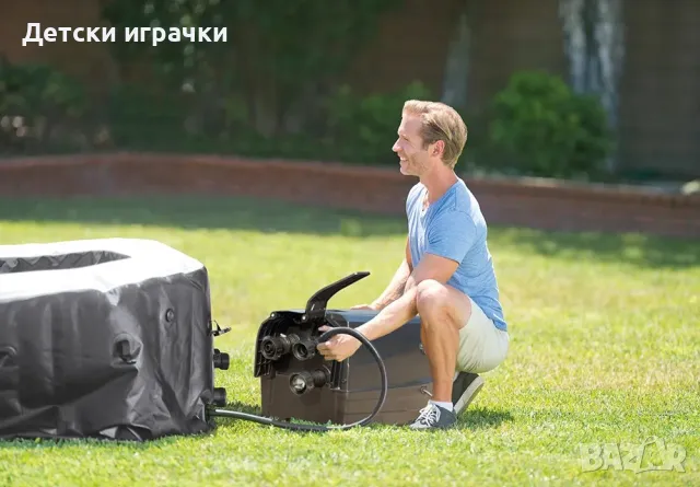 Джакузи Intex PureSpa Jet Bubble, 4 места, 201 х 71 см, 120 струи, LED дисплей и Wi-Fi управление, снимка 11 - Други - 49899528