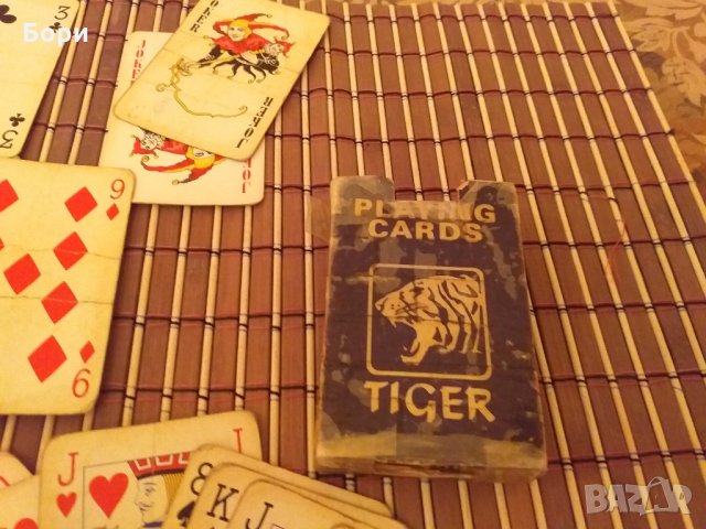 Карти TIGER, снимка 2 - Карти за игра - 28038564