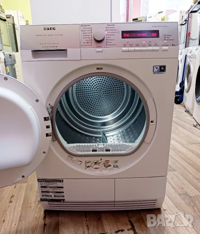 Кондензна сушилня с термопомпа  AEG  PROTEX PLUS  - 8 кг, снимка 7 - Сушилни - 53523724