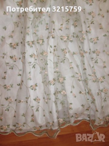 Нова официална рокля макси мода XXL,дантела с бродерия, снимка 5 - Рокли - 35558700