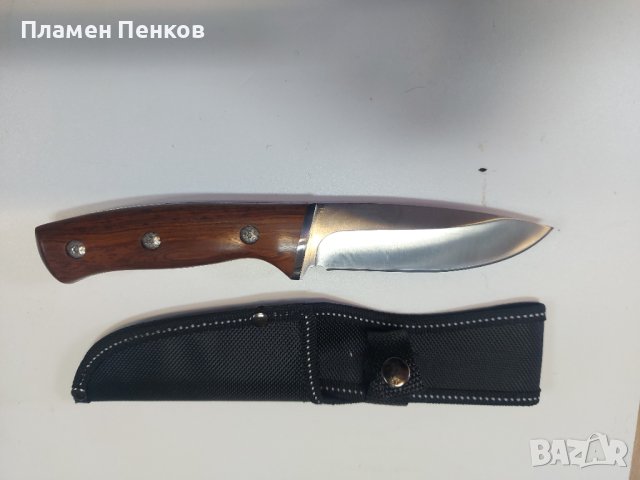 Нож с фиксирано острие, Остър тактически нож-Buck, снимка 9 - Ножове - 43516347