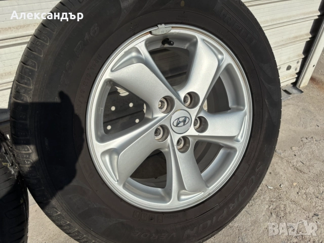 Алуминиеви джанти с летни гуми за джип Хюндай - IX/Santa Fe/Qashqai, снимка 5 - Гуми и джанти - 52287500