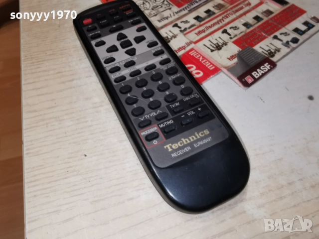 TECHNICS EUR646497 RECEIVER REMOTE-ВНОС SWISS 1312251936, снимка 7 - Ресийвъри, усилватели, смесителни пултове - 52776477