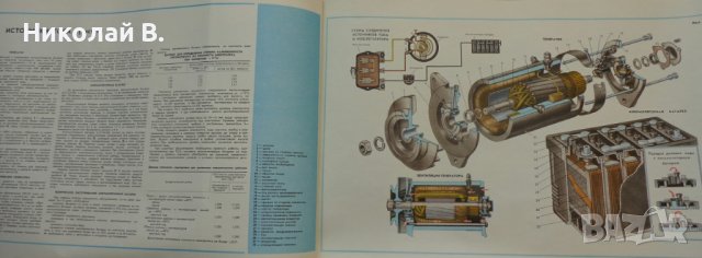 Книга Цветен албум автомобили ГаЗ М21 Волга Москва Машиностроение 1972г, снимка 12 - Специализирана литература - 36880595