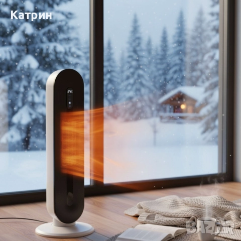 Hotvex Tower Heater керамичен отоплител нов, снимка 4 - Отоплителни печки - 52085473